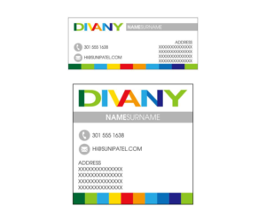 Divany Business Card | Design de Carte de Visite par Nicolene Barnard