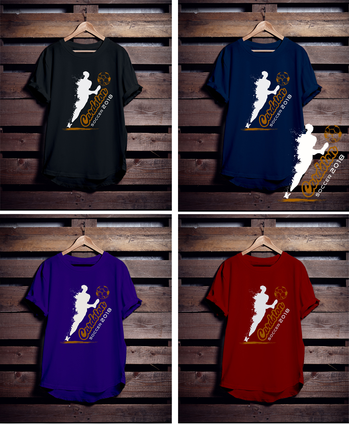 T-shirt Design by g-masking for Cardston Soccer Club | Design #18188734