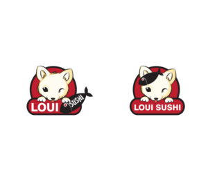 LOUI SUSHI | Logo Design by Anekaa