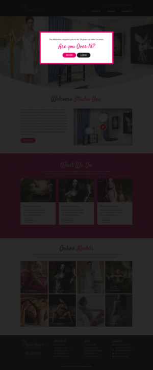 Web Design by pb for Studio You | Design: #18194104