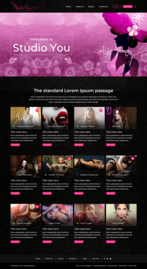 Web Design by pb for Studio You | Design: #18194137