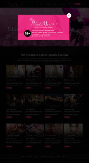 Web Design by pb for Studio You | Design: #18194138
