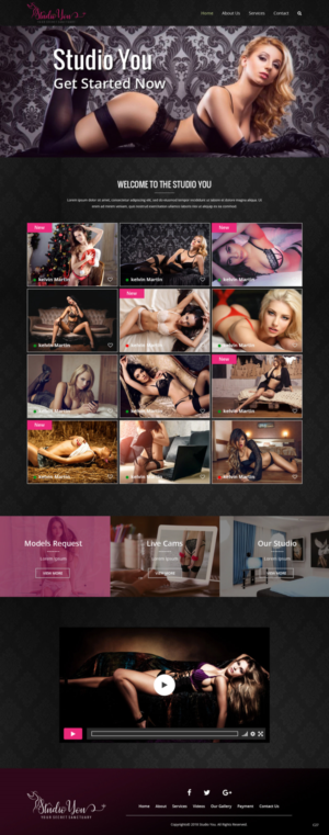 Web Design by pb for Studio You | Design: #18194158