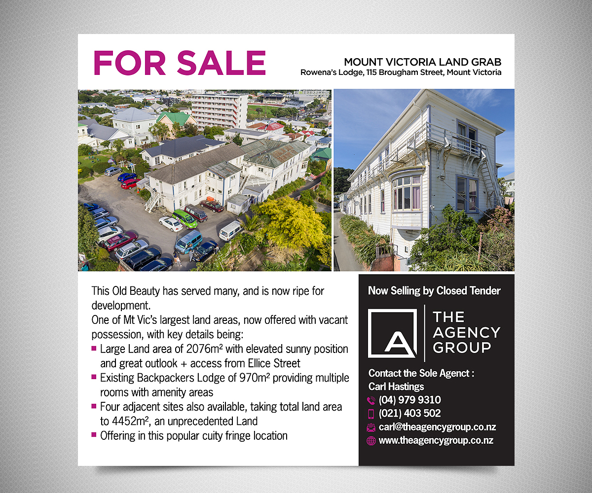 Advertisement Design by Designers Hub for The Agency | Design #18174549