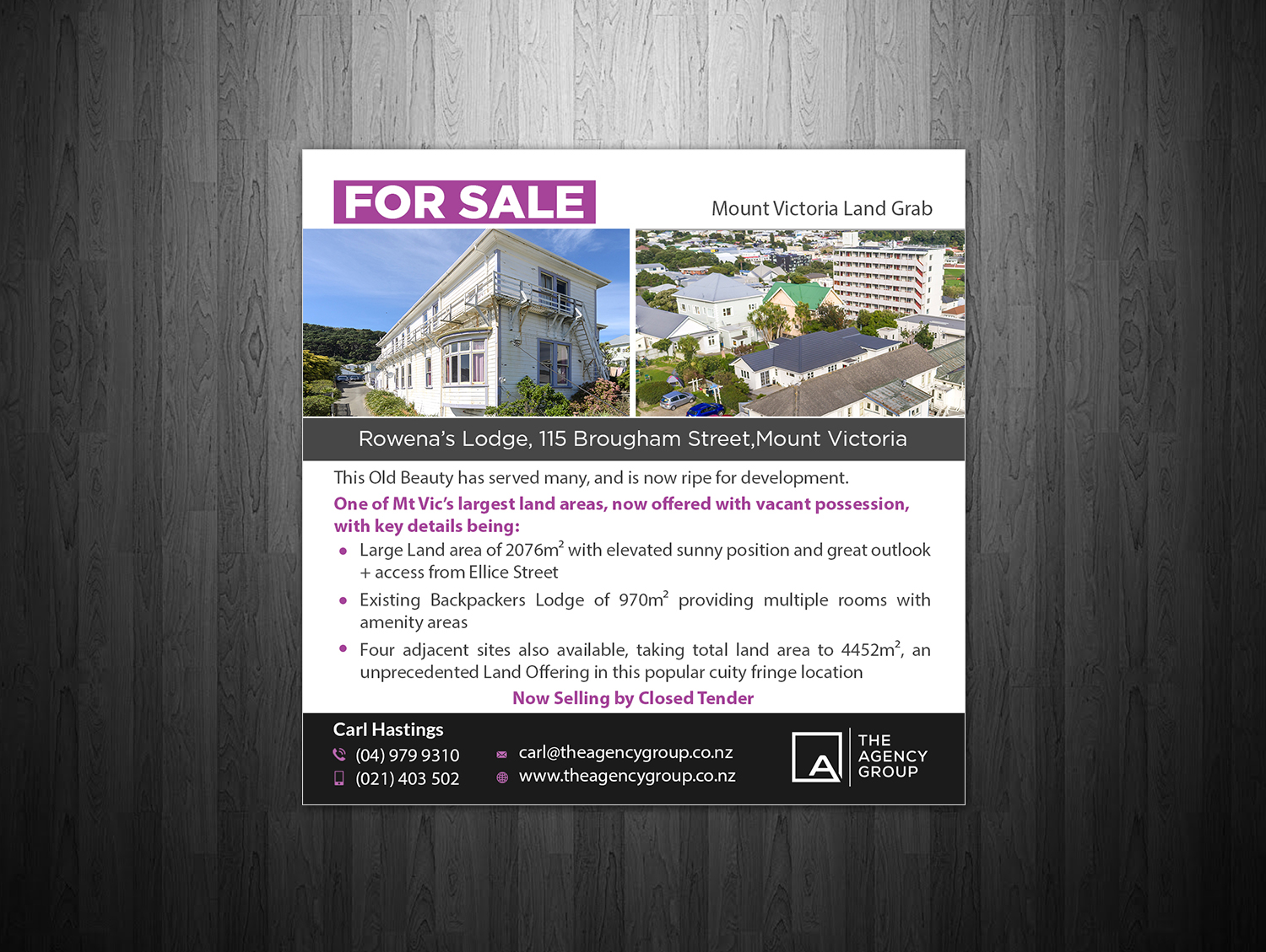 Advertisement Design by creative.bugs for The Agency | Design #18174802