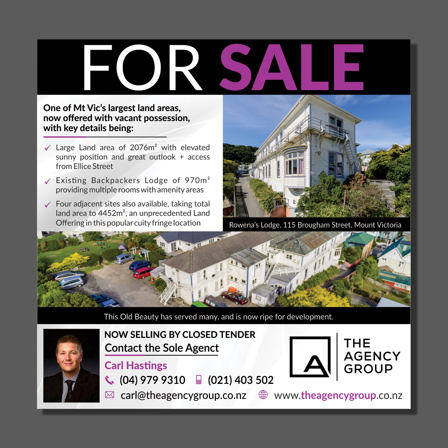 Advertisement Design by ecorokerz for The Agency | Design #18179991
