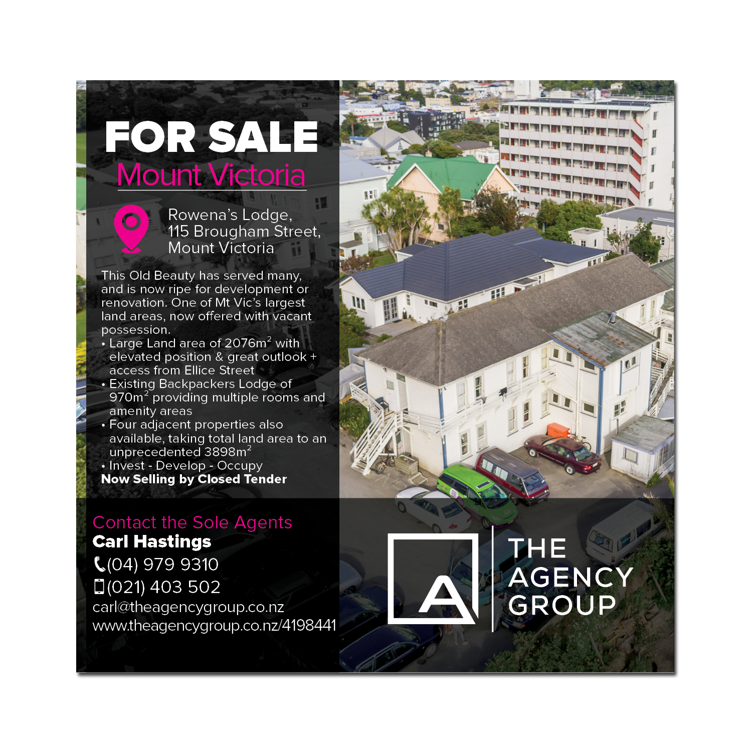 Advertisement Design by banedsgn for The Agency | Design #18189531