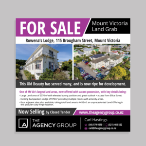 Advertisement Design by Auroraaa for The Agency | Design #18174203