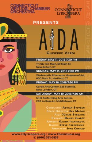 Poster Design by Venus L. Penaflor for Connecticut Virtuosi Chamber Orchestra, Inc.  | Design: #18288347