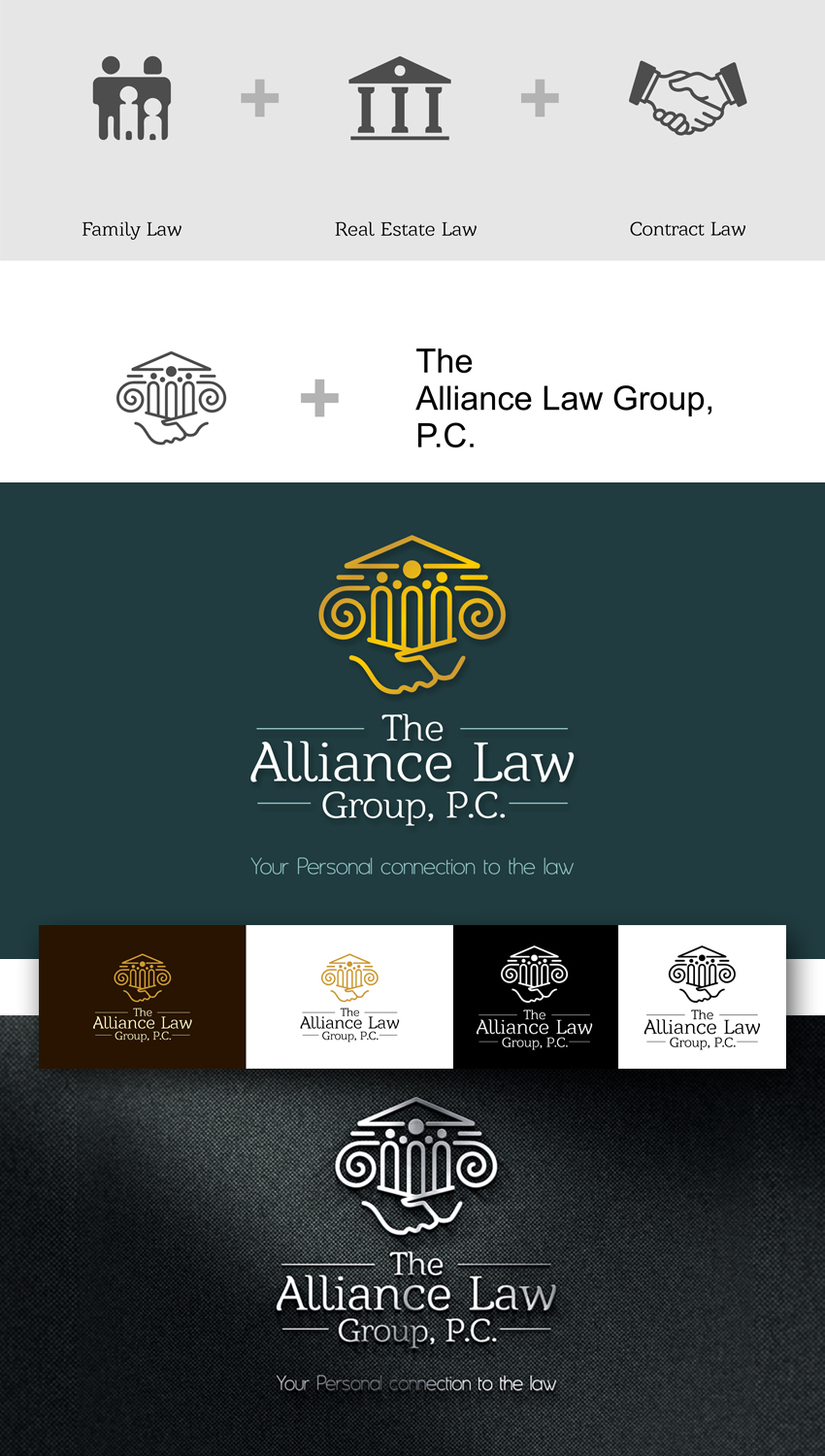 Logo-Design von uk für The Alliance Law Group, P.C. | Design #18180099