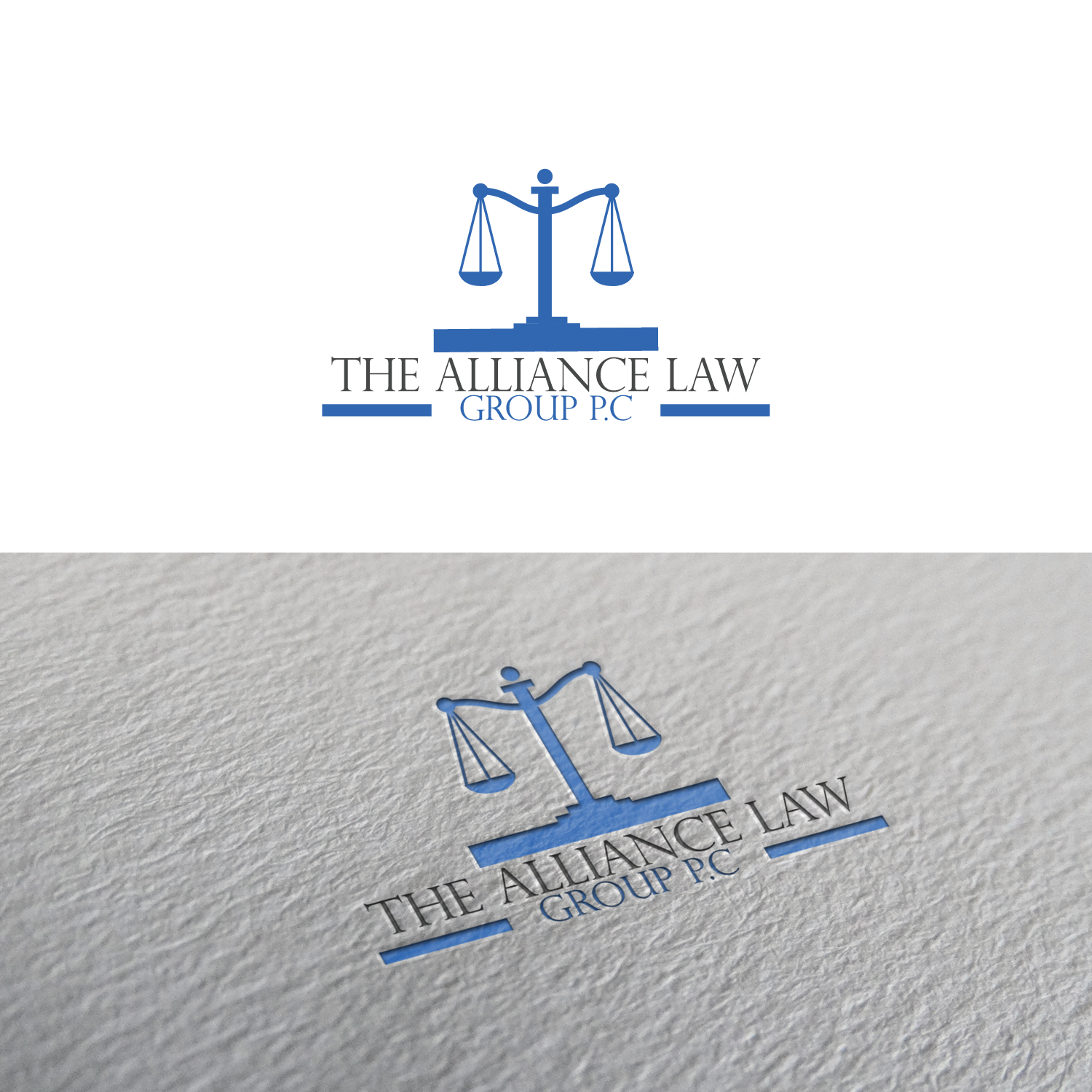 Logo Design by Uta_Jk for The Alliance Law Group, P.C. | Design #18174577