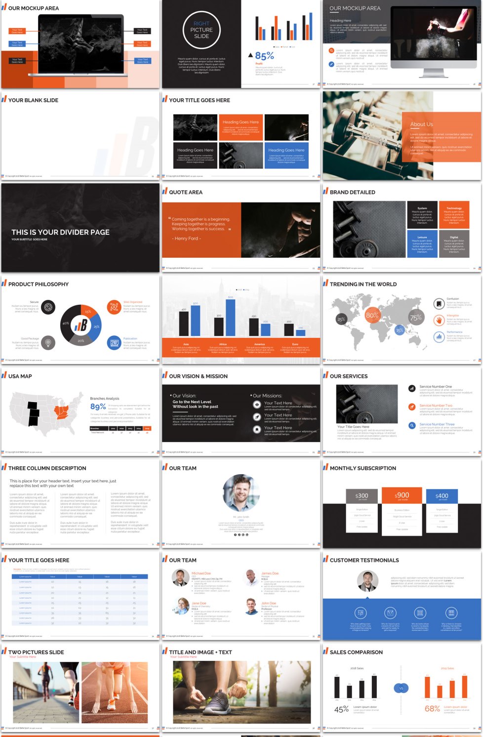 Design de PowerPoint par Imazing pour Better Sport | Design #18186547