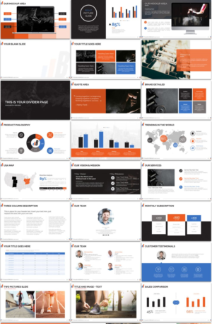 PowerPoint Design by Imazing for Better Sport | Design: #18186547