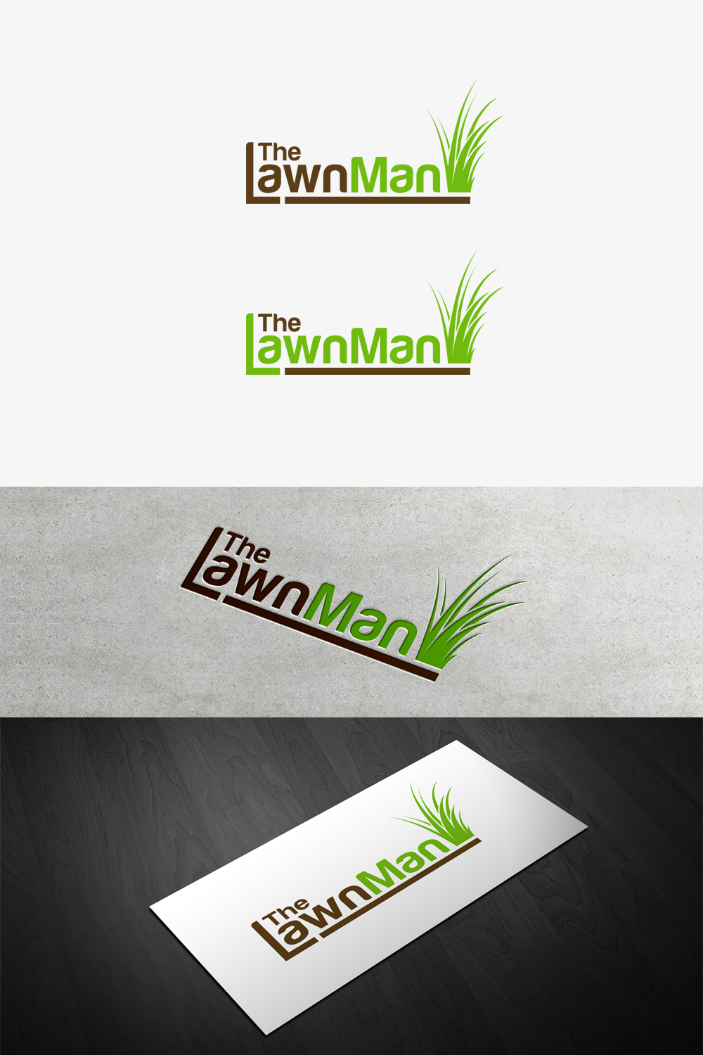 Logo Design by widodo for The Lawn Man | Design #18179853