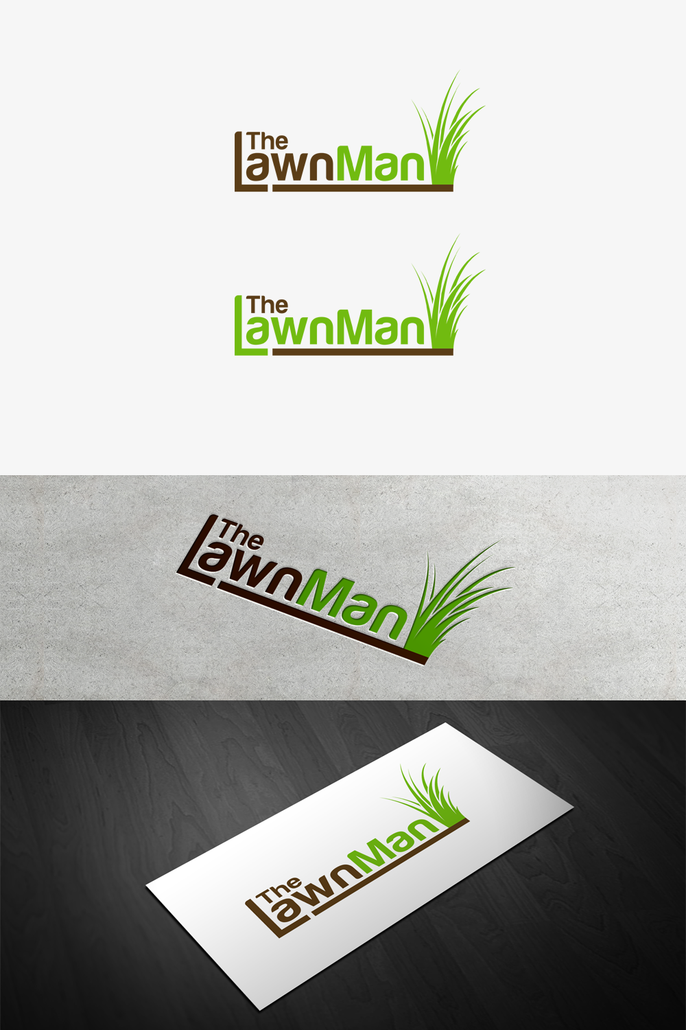 Logo Design by widodo for The Lawn Man | Design #18179856