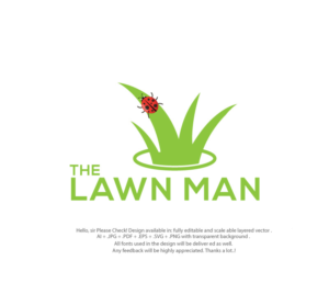 The Lawn Man | Design de Logo par juie design