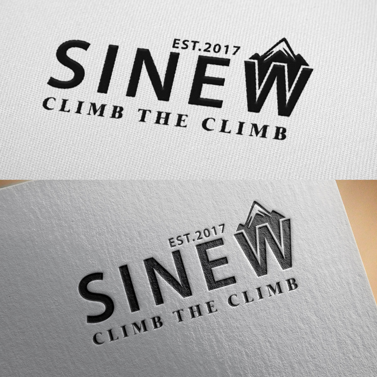 Logo Design by Pop-tart for Sinew | Design #18183111