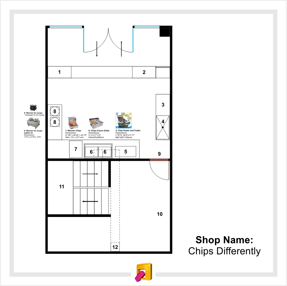 3D Design by Sergio Medina for Chips, Differently | Design: #18657479