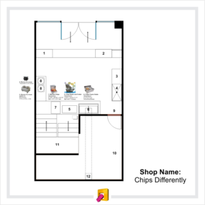 3D Design by Sergio Medina for Chips, Differently | Design: #18742911