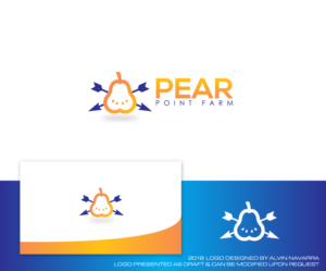 Logo Design by alvinnavarra for Pear Point Farm | Design: #18175725