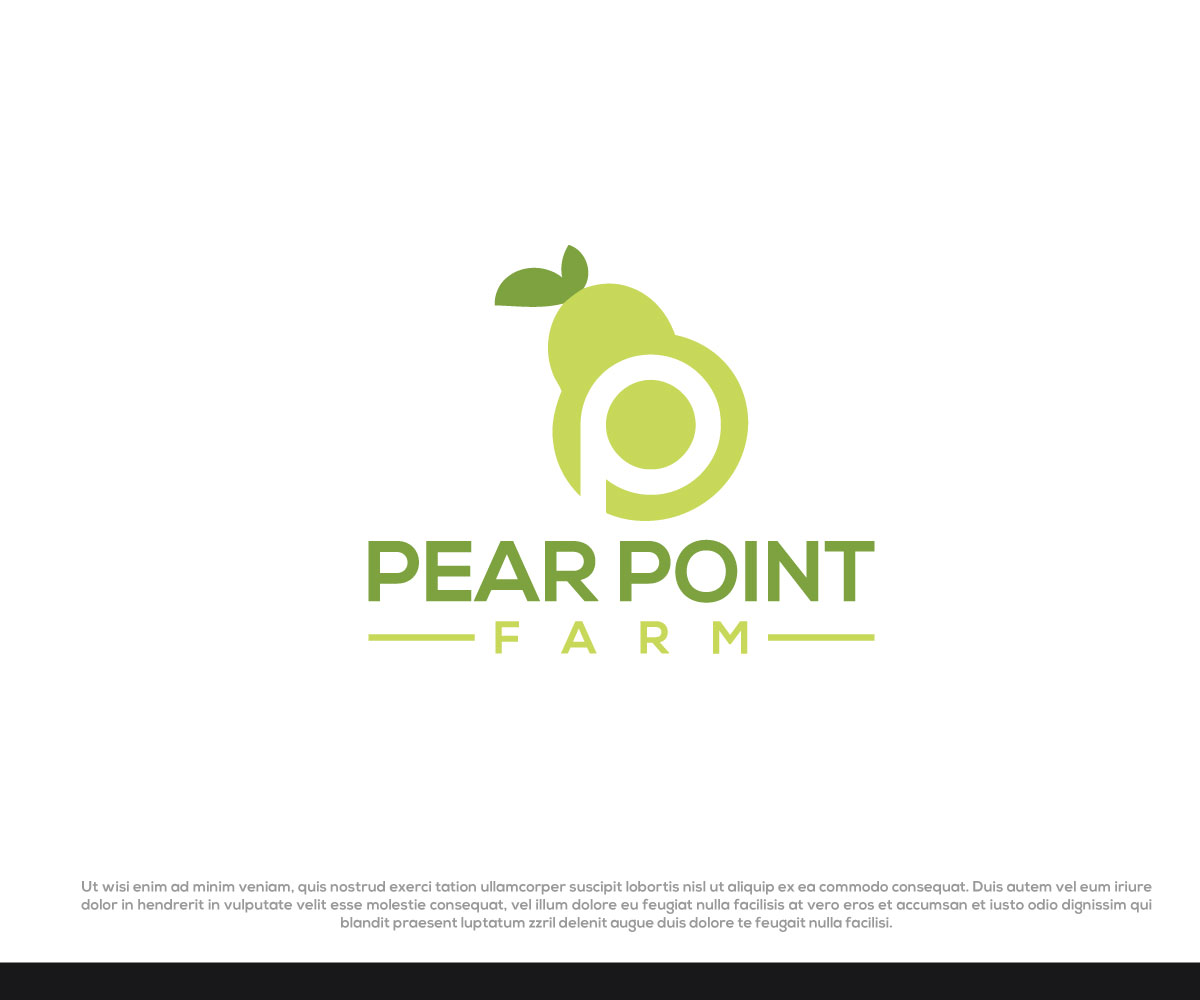 Logo Design by Niizam's for Pear Point Farm | Design #18191086