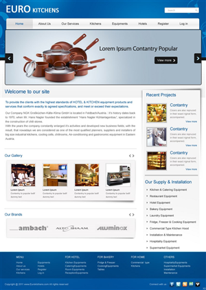 Web Design by pb for this project | Design: #655533