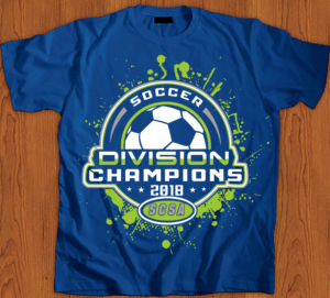 Spring 2018 Champsionship T-shirt for SCSA | T-shirt Design by creative gravity