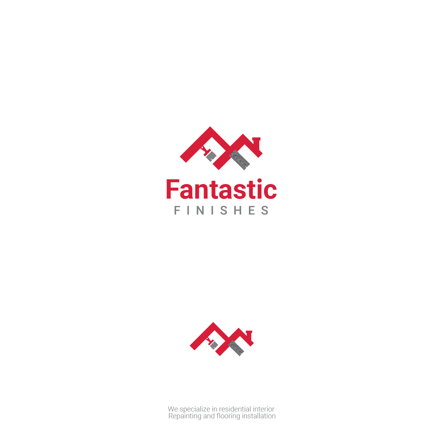 Logo Design by Felipe Moura for Fantastic Finishes | Design #18237991