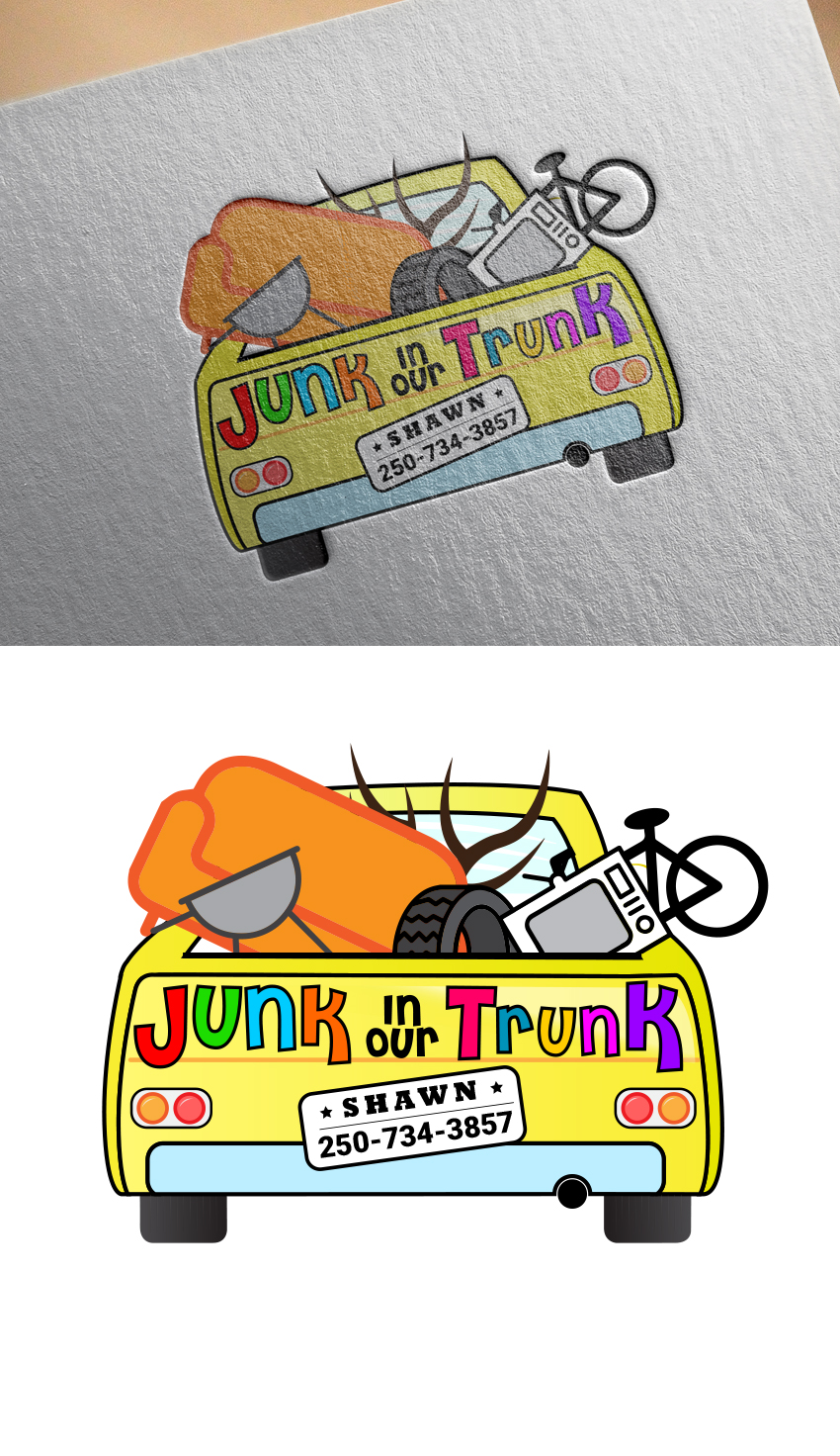 Logo Design by uk for Junk In Our Trunk | Design #18194614