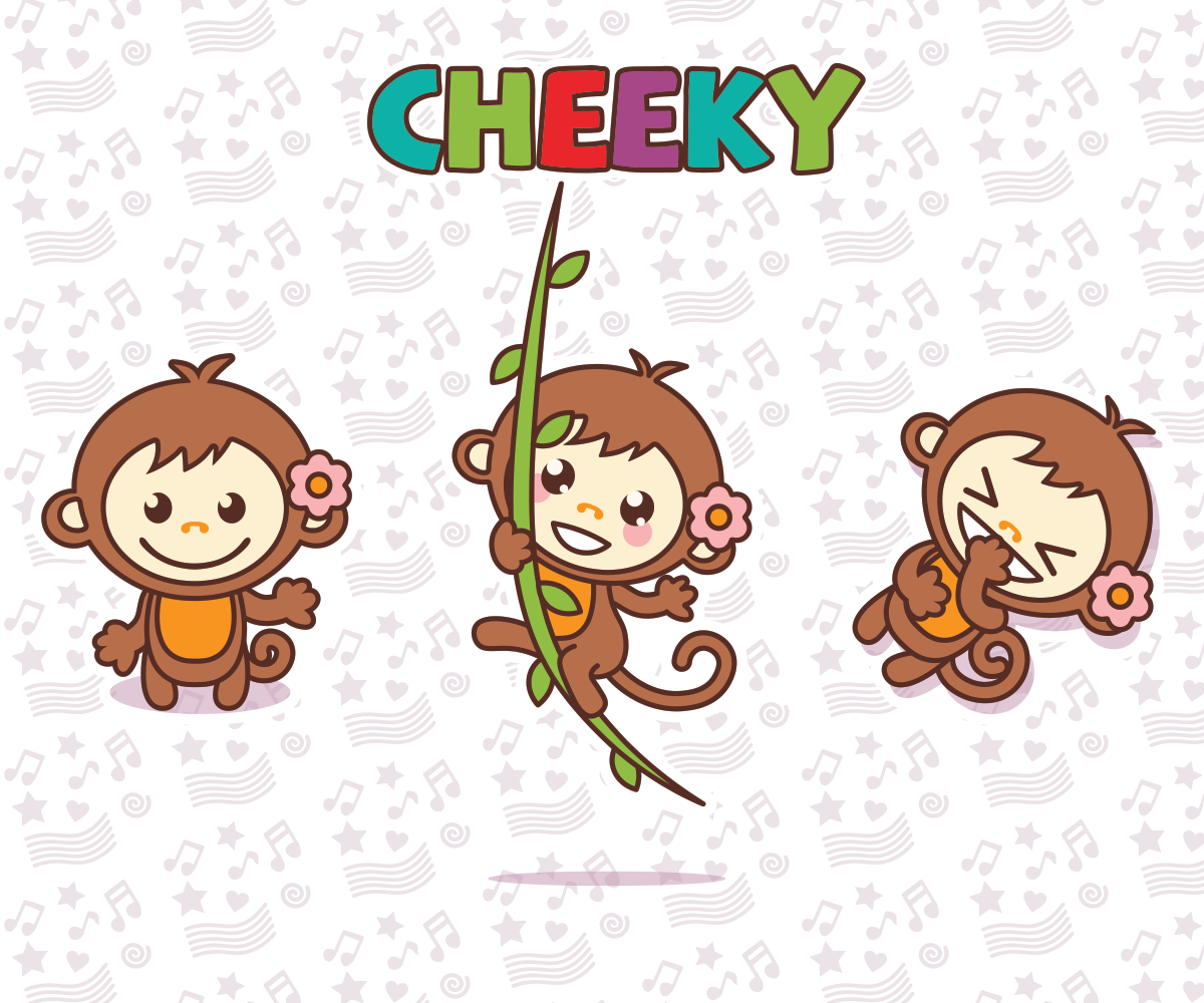 Figur-Design von Duali Designs für Cheeky Tunes  | Design #18207418