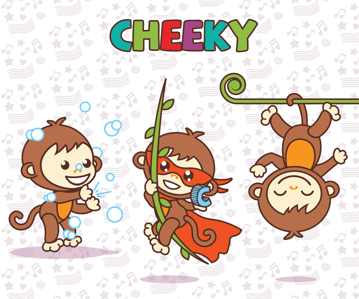 Character Design by Duali Designs for Cheeky Tunes  | Design #18339627