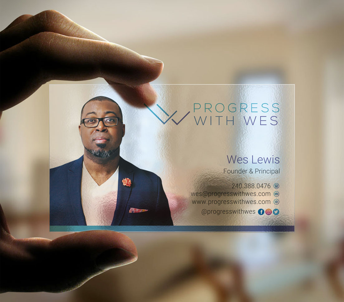 Business Card Design by INDIAN_Ashok for Wes Lewis | Design #18188517