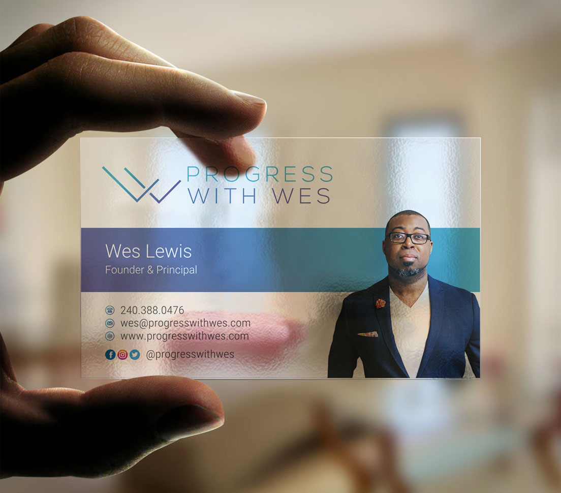 Business Card Design by INDIAN_Ashok for Wes Lewis | Design #18188518