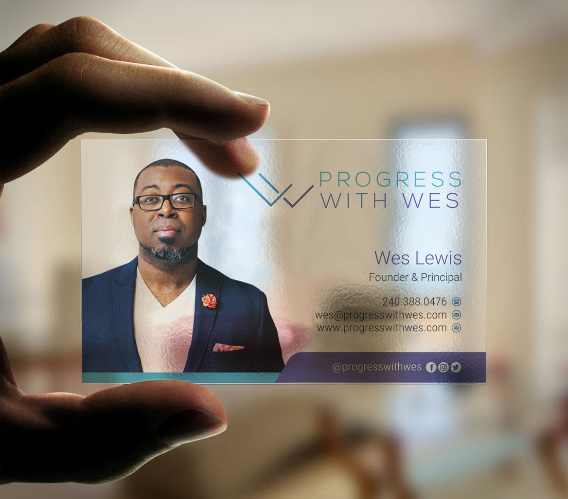 Business Card Design by INDIAN_Ashok for Wes Lewis | Design #18188521