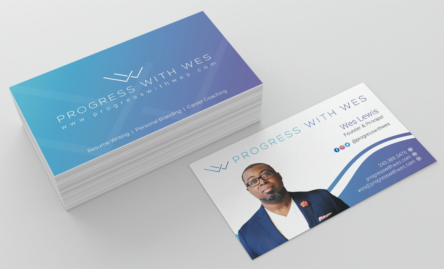 Diseño de Tarjeta de Presentación por INDIAN_Ashok para Wes Lewis | Diseño #18188529