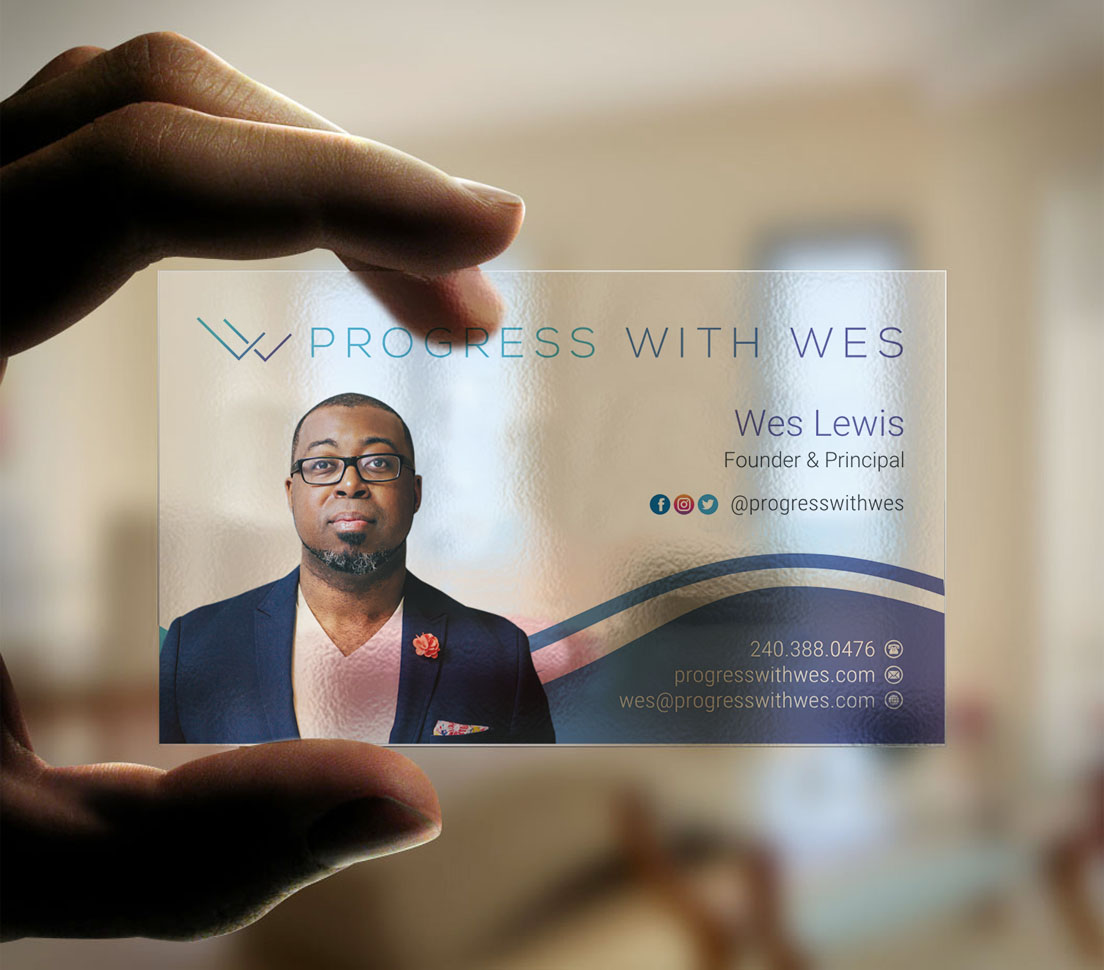 Business Card Design by INDIAN_Ashok for Wes Lewis | Design #18188542