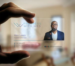 Business Card Design by INDIAN_Ashok for Wes Lewis | Design: #18188544