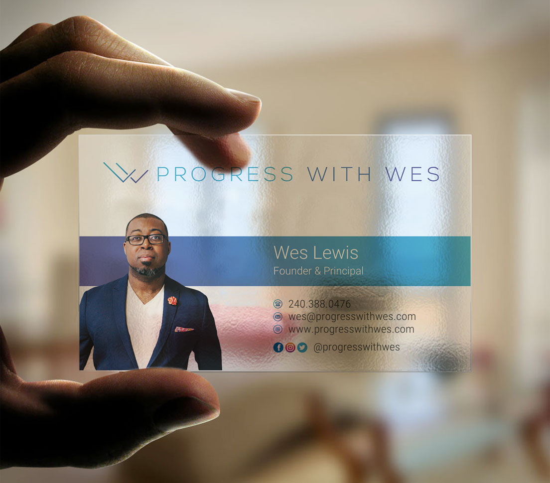 Business Card Design by INDIAN_Ashok for Wes Lewis | Design #18188546