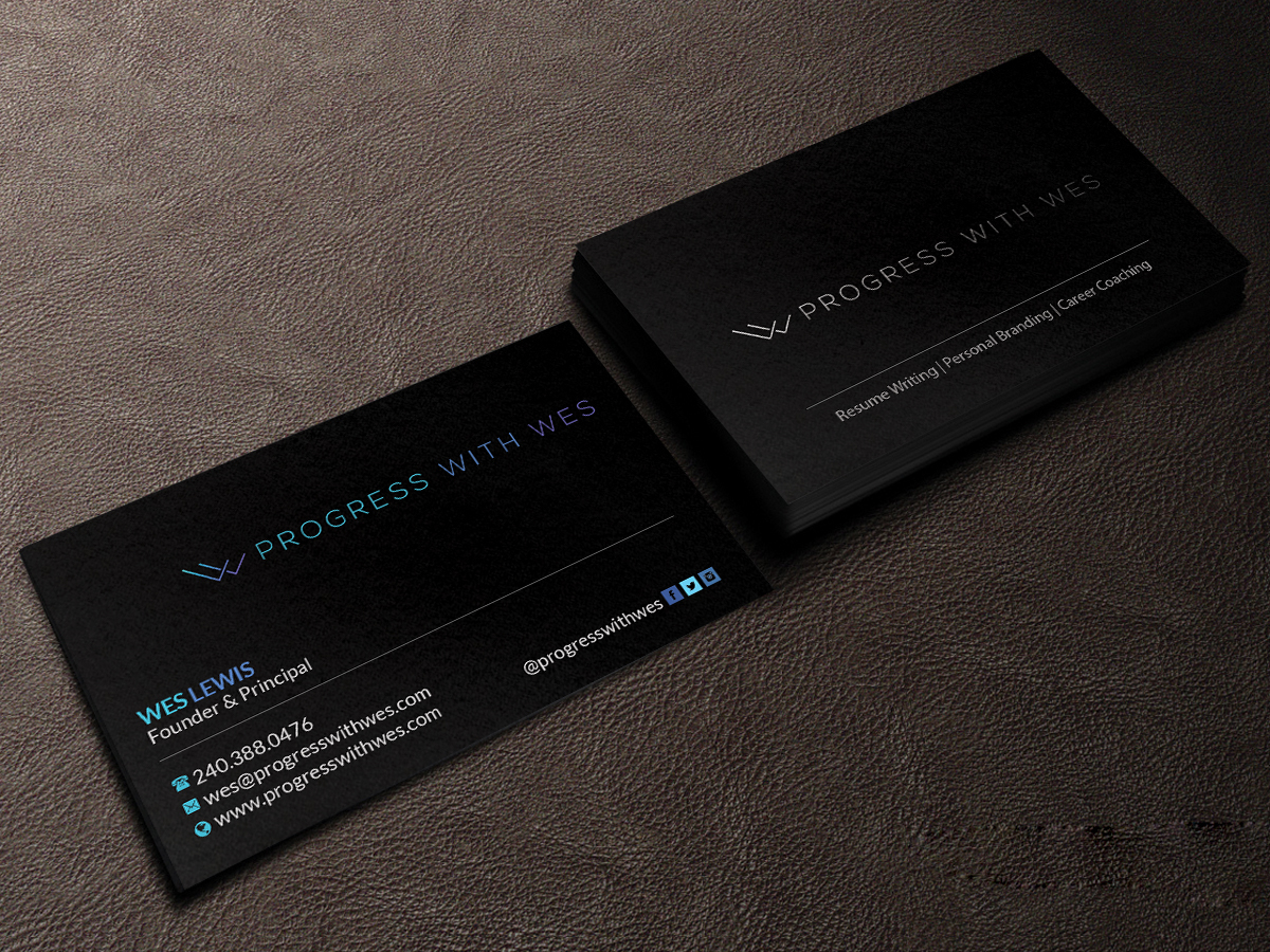 Visitenkarten-Design von Creations Box 2015 für Wes Lewis | Design #18184324