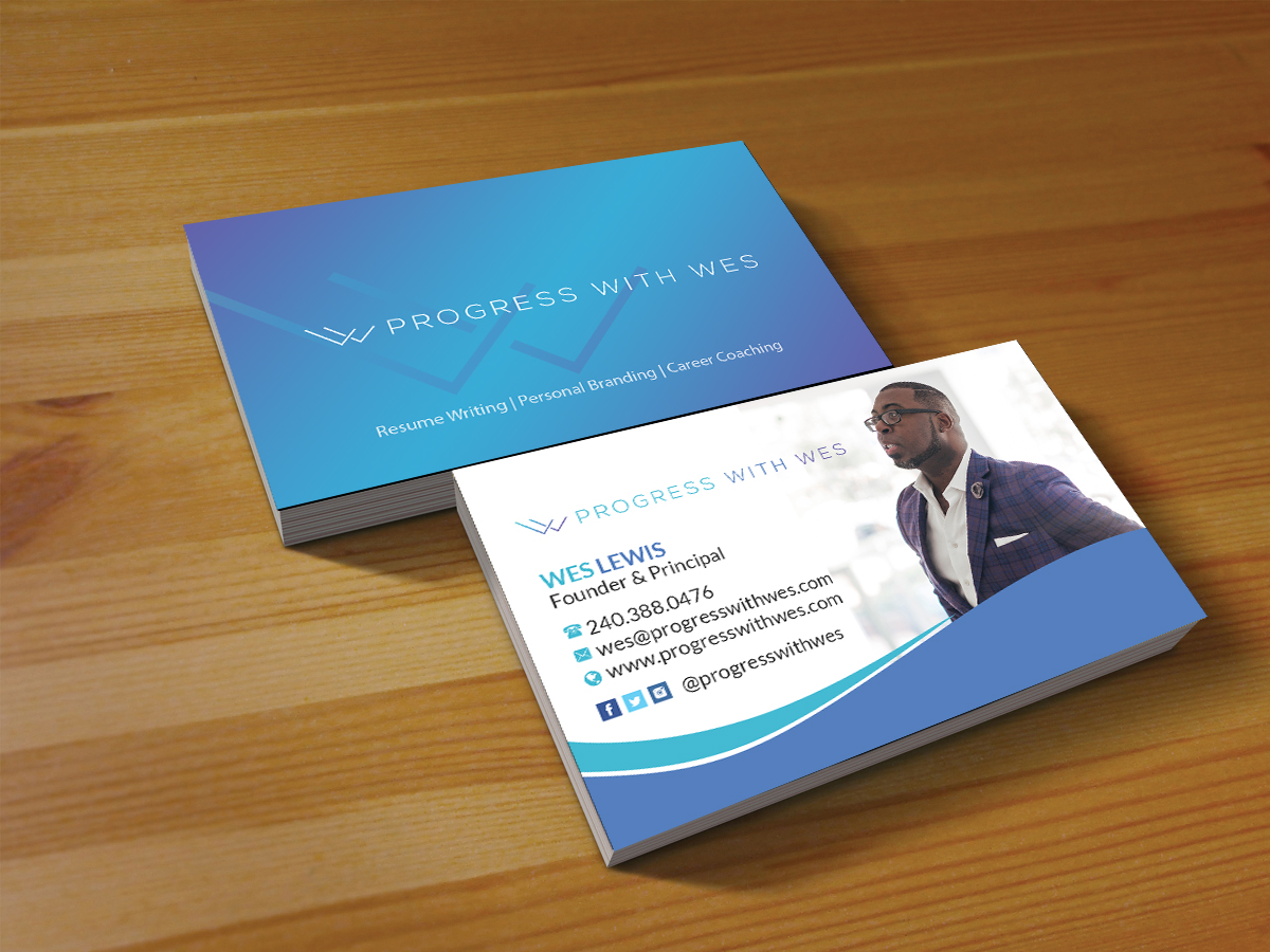 Visitenkarten-Design von Creations Box 2015 für Wes Lewis | Design #18184326