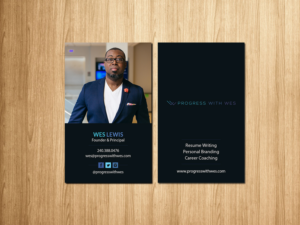Business Card Design by Creations Box 2015 for Wes Lewis | Design: #18184330