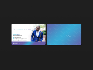 Business Card Design by Creations Box 2015 for Wes Lewis | Design: #18184333