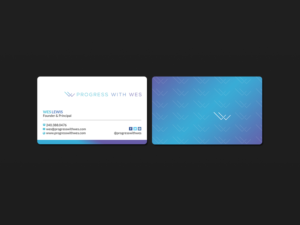Business Card Design by Creations Box 2015 for Wes Lewis | Design: #18184335