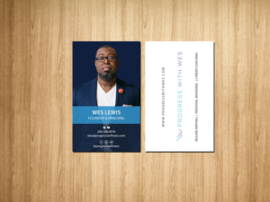 Business Card Design by Creations Box 2015 for Wes Lewis | Design: #18186865