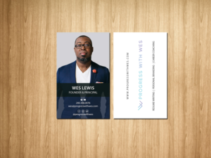 Business Card Design by Creations Box 2015 for Wes Lewis | Design: #18186866