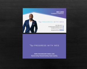 Business Card Design by chandrayaan.creative for Wes Lewis | Design: #18177933