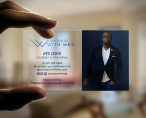 Business Card Design by chandrayaan.creative for Wes Lewis | Design: #18177947