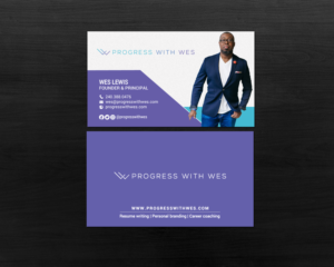 Business Card Design by chandrayaan.creative for Wes Lewis | Design: #18177948