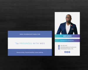 Business Card Design by chandrayaan.creative for Wes Lewis | Design: #18182110