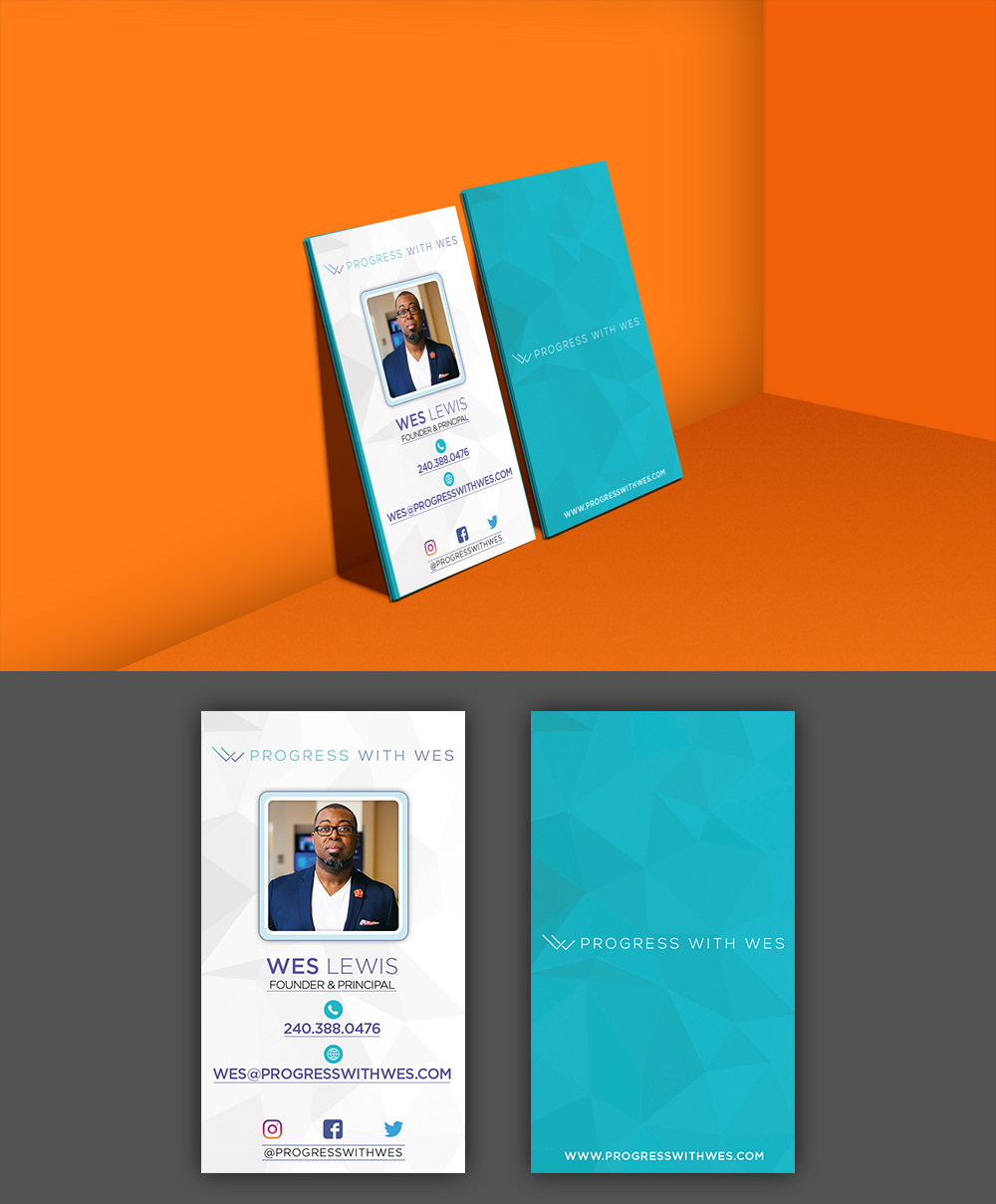 Business Card Design by codopoliz.solutions for Wes Lewis | Design #18200866